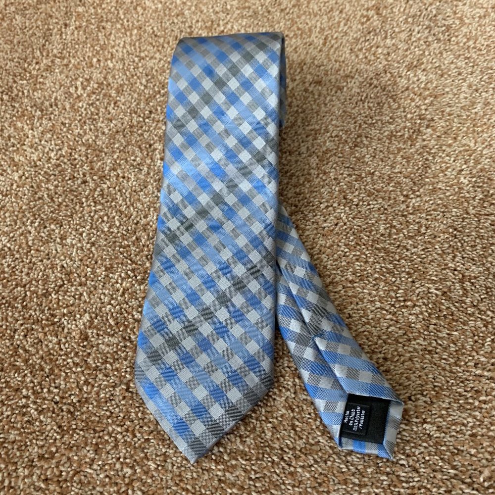 GS blue and grey tie